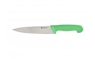 Nóż kuchenny Hendi zielony 33cm