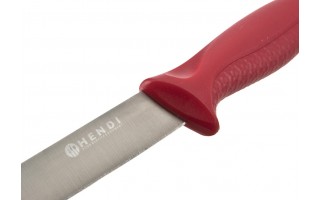 Nóż do mięsa Hendi czerwony 31cm