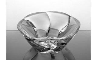 Salaterka kryształowa 28 cm Barley Bohemia