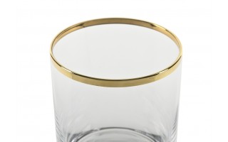 Zestaw 6 Szklanek do whisky 300 ml Golden Line