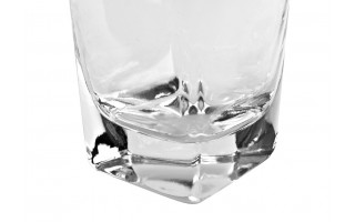 Karafka szklana + 6 szklanek Whisky Caro Krosno