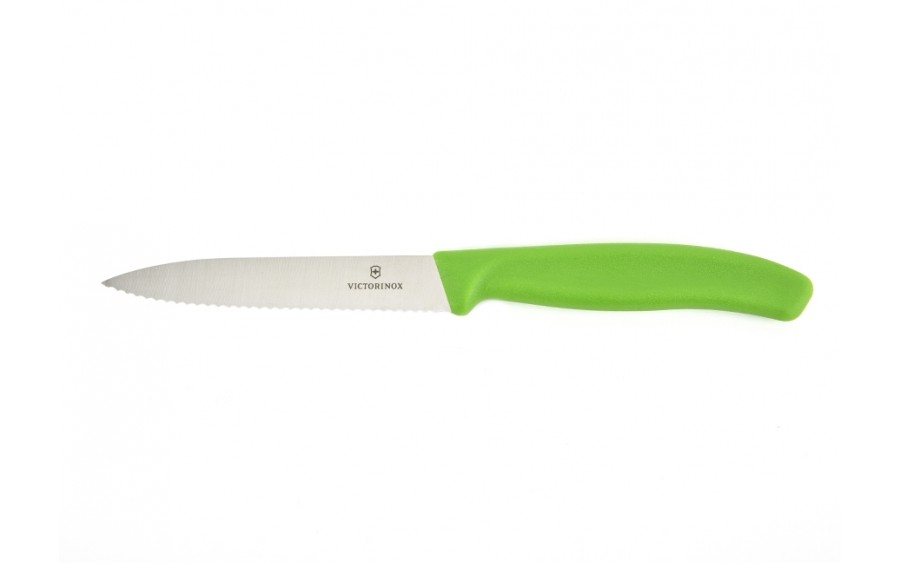 Nóż do pomidorów Victorinox zielony 11cm