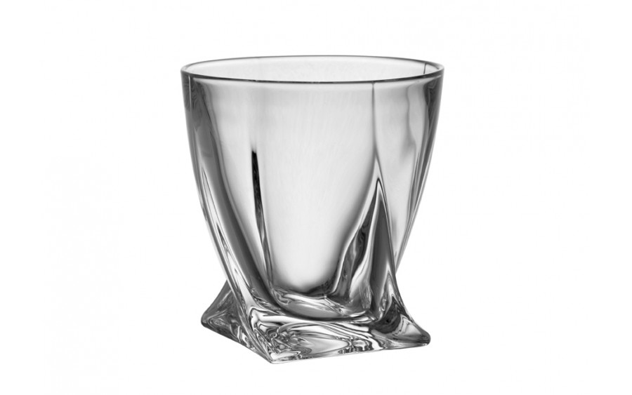 Szklanka kryształowa do whisky 340 ml  Quadro Bohemia