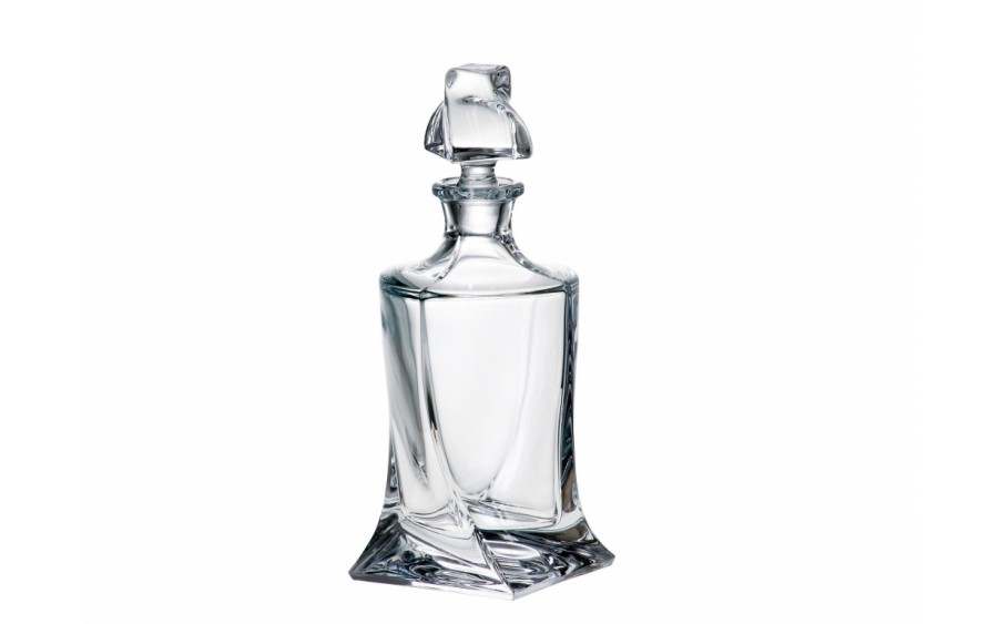 Karafka kryształowa 0,85 L Quadro Bohemia