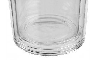 Butelka szklana 1L w pokrowcu