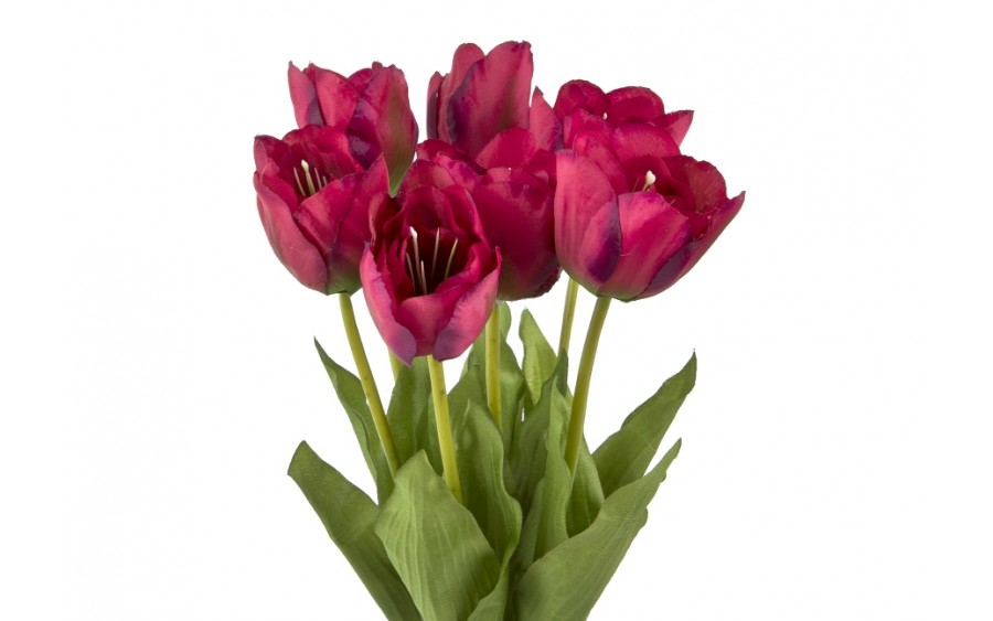 Tulipan czerwony sztuczny