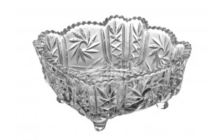 Salaterka kryształowa 25cm Pinwheel Bohemia