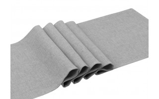 Bieżnik na stół 50x150cm Sevilla 007 szary bez plisy