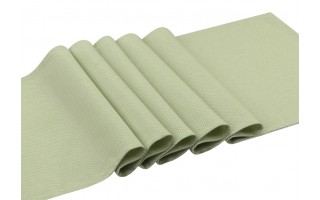 Bieżnik na stół 50 x 150cm Veracrus 003 zielony bez plisy