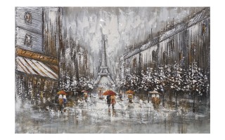 Obraz na płótnie 80x150cm Paryska ulica