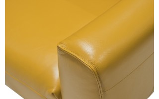 Sofa Parma FK-2P skóra żółta (286788)