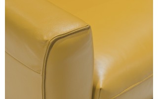 Sofa Parma FK-3P2C skóra żółta (286786)