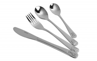 Komplet sztućców dla dzieci 4 el. Kinghoff