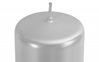 Świeca klubowa 12 cm perłowa metalik KL-4 120/58