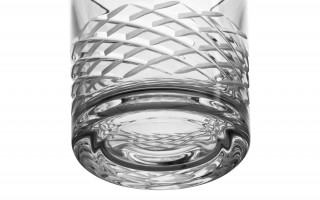 Szklanka Bohemia Whisky Half Clear 9,5 cm.