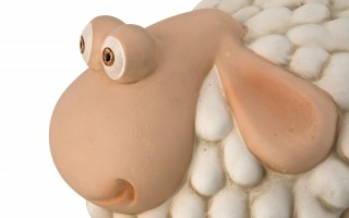 Owca figurka dekoracyjna duża