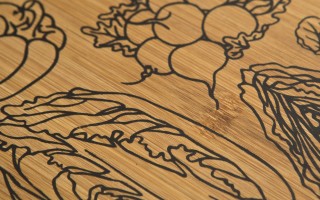 Deska Bambus 2 30,5 cm.