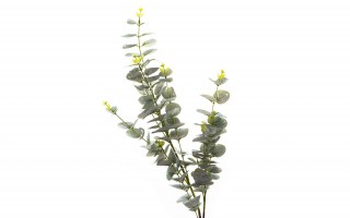 Eukaliptus gałązka kwiat sztuczny