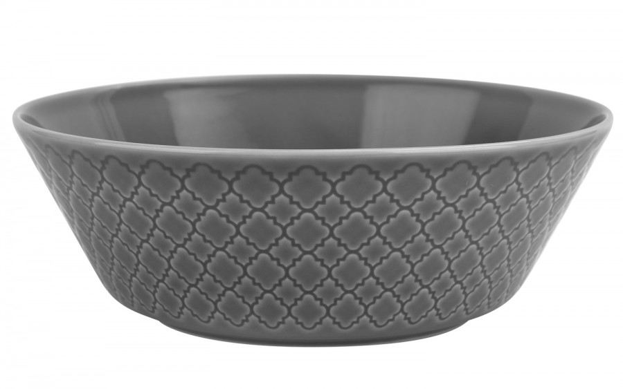 Salaterka 23cm Marrakesz szary K1