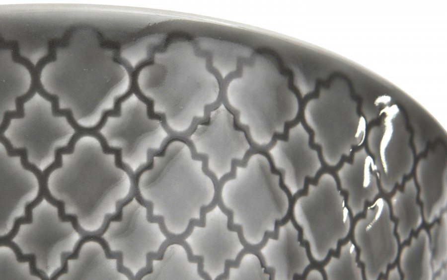 Salaterka 23cm Marrakesz szary K1