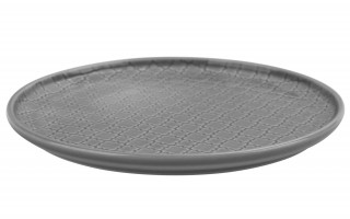 Talerz płytki deserowy 20cm Marrakesz szary K1