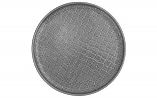 Talerz płytki deserowy 20cm Marrakesz szary K1