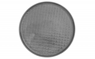 Talerz płytki obiadowy 26cm Marrakesz szary K1