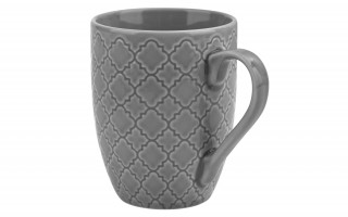 Kubek 350ml Marrakesz szary K1