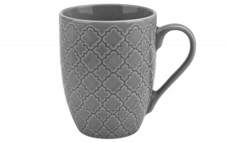 Kubek 350ml Marrakesz szary K1