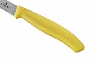 Nóż stołowy Swiss Classic żółty