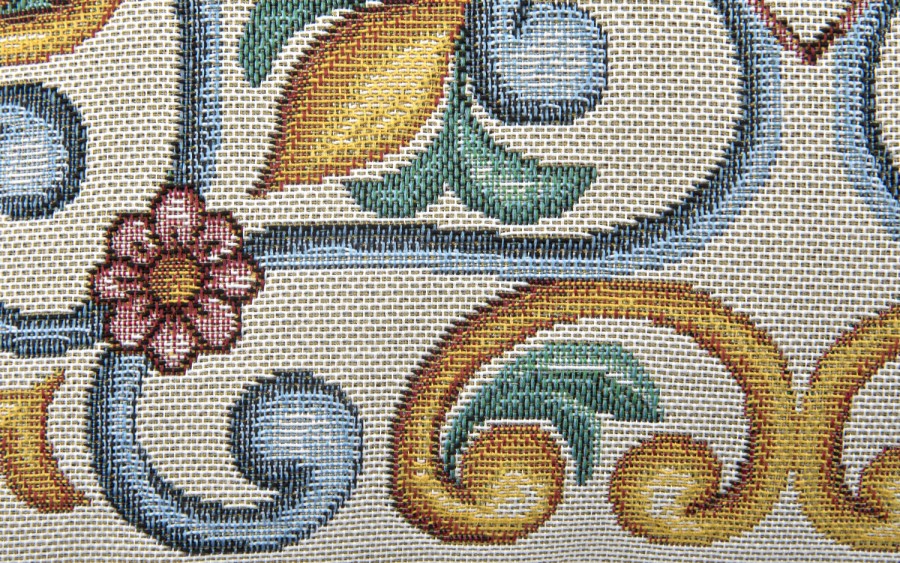 Poszewka dekoracyjna 45x45 cm Lima Gobelinowa Premium Zamek