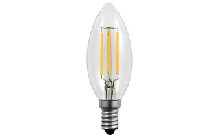 Żarówka LED świeca C35 FLM E14 6W NEUTRALNA LL5795