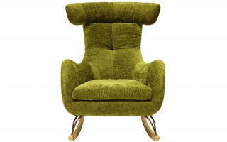 Fotel bujany HF473 zielony