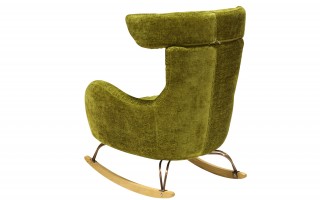 Fotel bujany HF473 zielony