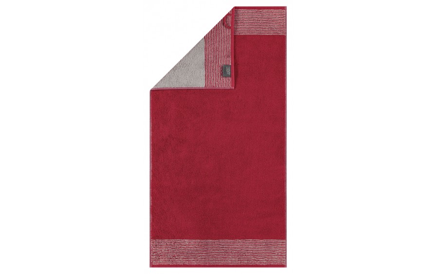 Ręcznik TWO-TONE Bordeaux 80x150 cm