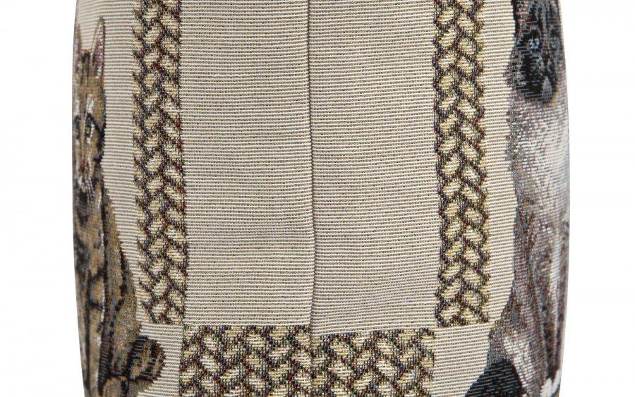 Poszewka dekoracyjna 45x45 cm Koty Gobelinowa Premium