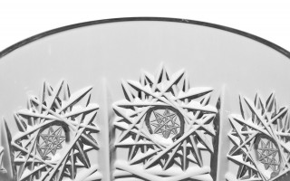 Szklanka kryształowa 390 ml gwiazdki Bohemia Hand Made