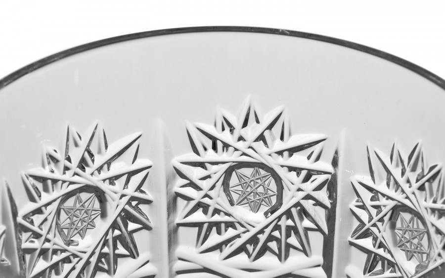 Szklanka kryształowa 390 ml gwiazdki Bohemia Hand Made