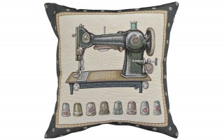Poszewka dekoracyjna 45x45 cm Maszyna do szycia Gobelinowa Premium