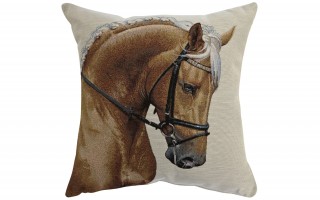 Poszewka dekoracyjna 45x45 cm Koń Gobelinowa Premium