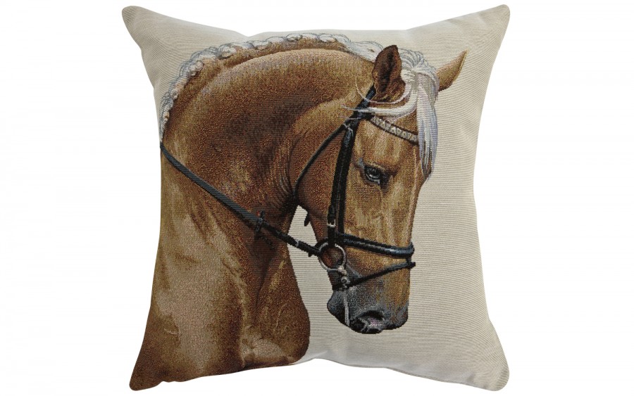 Poszewka dekoracyjna 45x45 cm Koń Gobelinowa Premium
