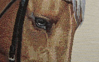 Poszewka dekoracyjna 45x45 cm Koń Gobelinowa Premium