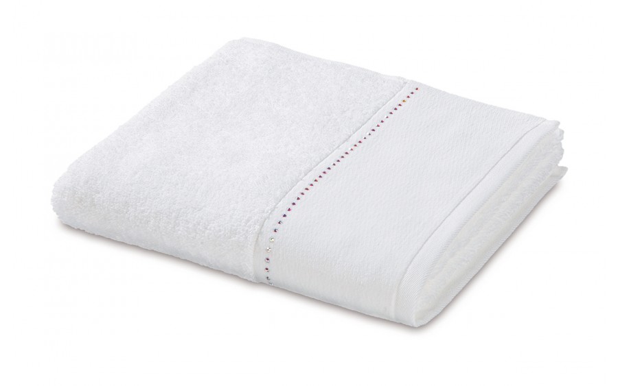 Ręcznik biały 80x150 cm CRYSTALS 0-2960