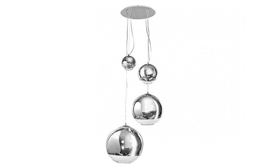 Lampa wisząca Silver Ball 4 3873-4P