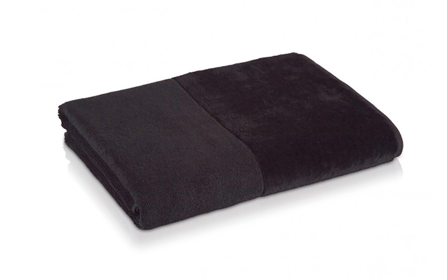 Ręcznik czarny 50x100 cm BAMBOO LUXE