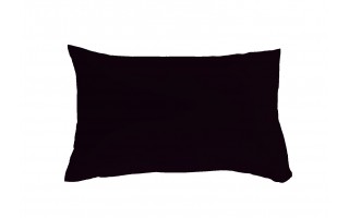 Poszewka na poduszkę satyna 50x70 cm Colours czarna