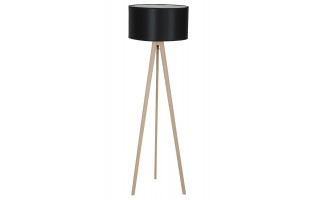 Lampa stojąca podłogowa Tripod Wood