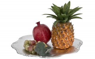 Talerz dekoracyjny plastikowy 33 cm P0062