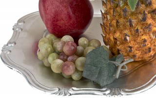 Talerz dekoracyjny plastikowy 33 cm P0062