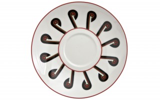 Filiżanka porcelanowa 250 ml + spodek Parzenica